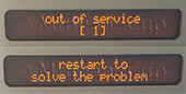 Out of service Restart to solve the problem
