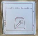 Restart to solve the problem